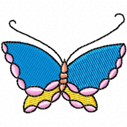 Butterfly Embroidery Design 2